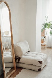 Atelier Del Sofa Fold Teddy - Crema